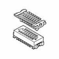 Fci Board Stacking Connector, 69 Contact(S), 2 Row(S), Male, Straight, 0.039 Inch Pitch, Surface Mount 91910-21569LF